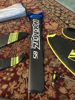 C S25 Naish 1150 USED Windsurf Foil W/ NoLimitz Carbon 83 Mast