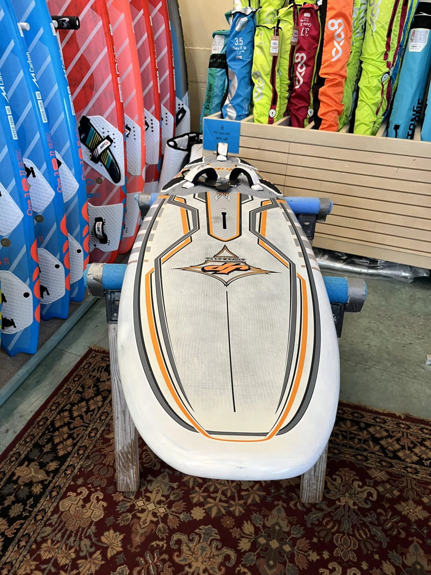 C JP Freestyle Wave Pro 109 USED Windsurfing Board 2002 2 C JP Freestyle Wave Pro 109 USED Windsurfing Board 2002 - Image 2