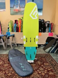 Fanatic Stubby 82 USED 2019 Windsurfing Board W/ Bag -Hot Sale Big Winds Store IMG 6855 scaled 1