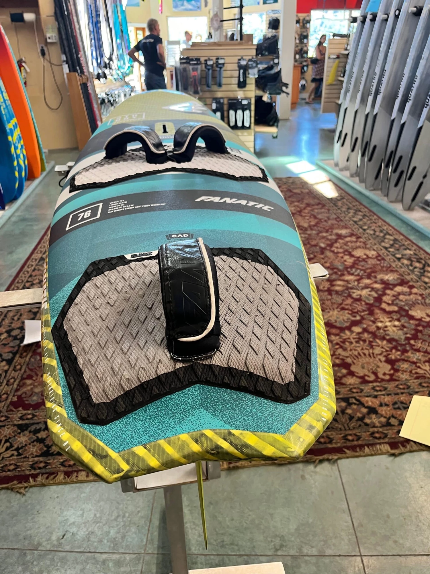 Fanatic Stubby 76 USED 2019 Windsurfing Board W/ Bag 6 Fanatic Stubby 76 USED 2019 Windsurfing Board W/ Bag - Image 6