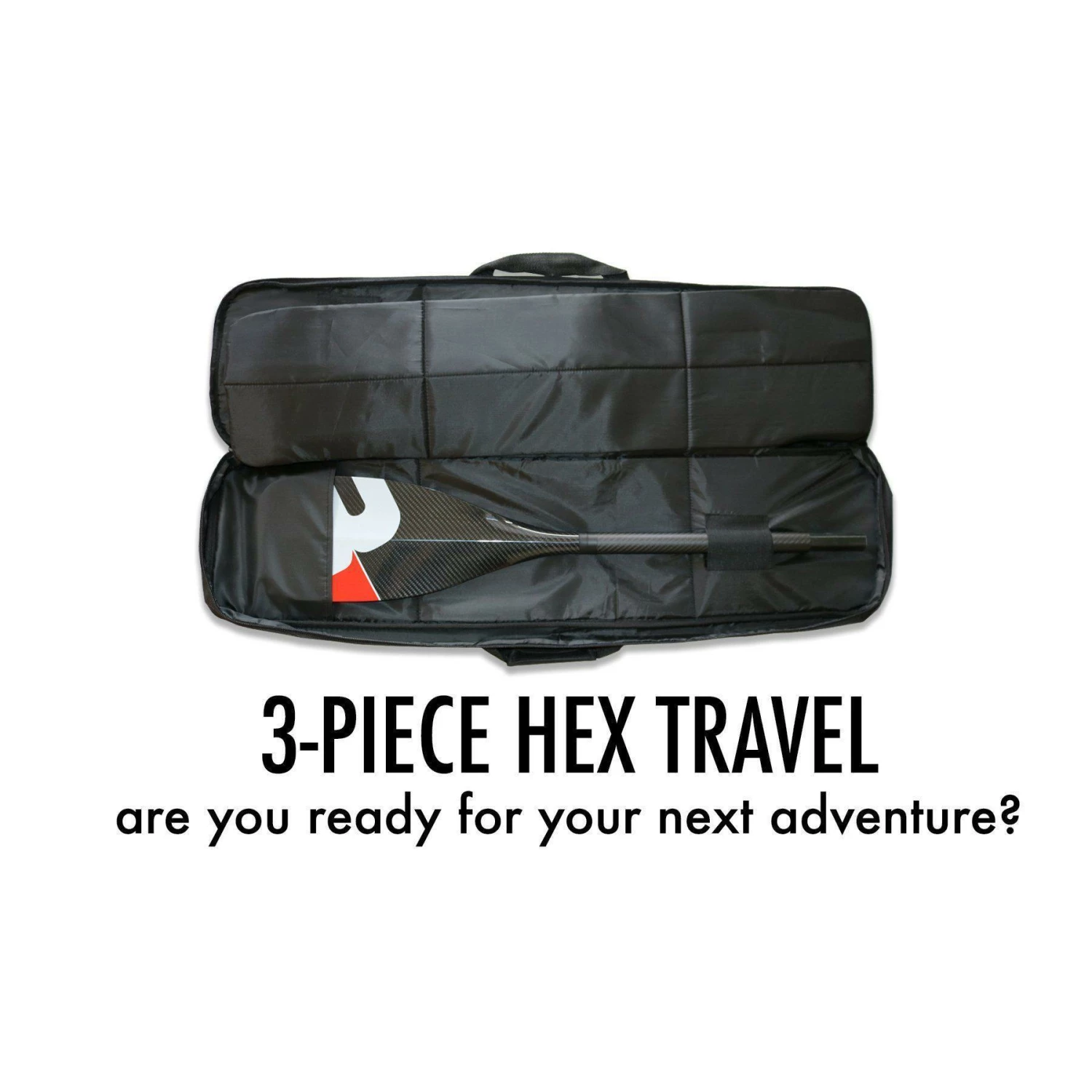 Black Project Lava 3-Piece Paddle 4 Black Project Lava 3-Piece Paddle - Image 4